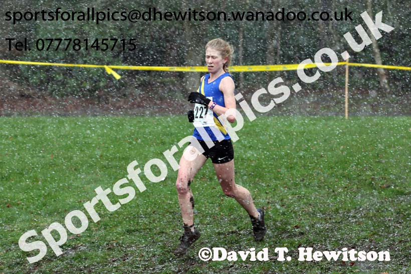 Senior womens Northern Cross Country Champs., Witton Park, Blackburn. Photo: David T. Hewitson/Sports for All Pics